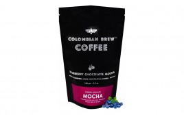 Colombian Brew Blueberry Chocolate Mocha Coffee  Pack  100 grams